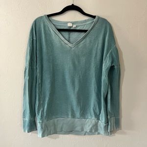 Teal blue green GAP sweatshirt - sz M